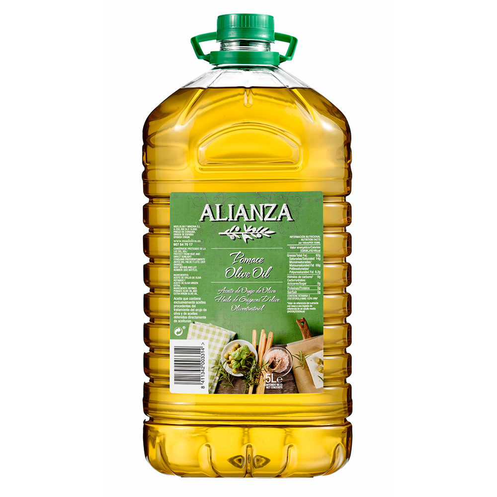 Aceite de orujo de oliva caserio de la sierra 5l