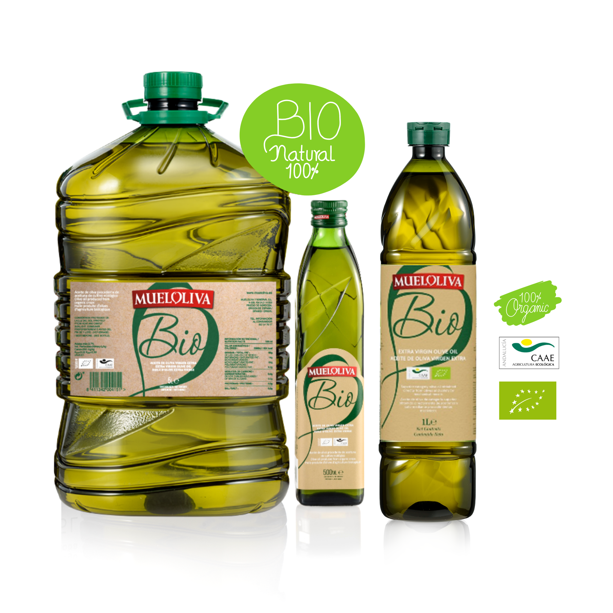 Aceite de oliva virgen extra ecologico