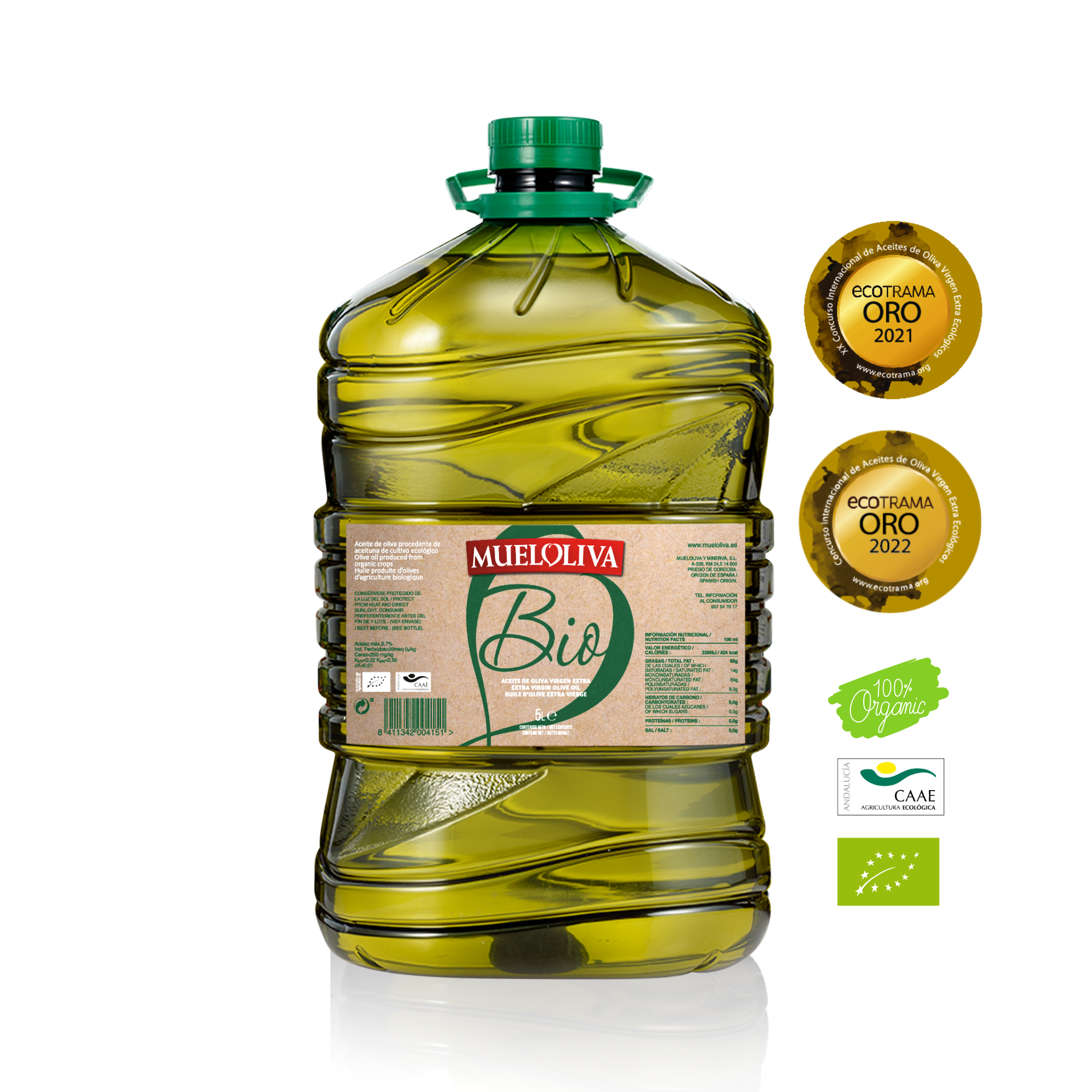 ACEITE OLIVA SUAVE 5 L. PET - Tu aceite de siempre