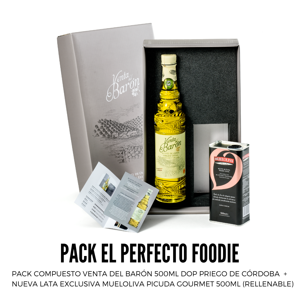 Pack Regalo Gourmet Virgen Extra, MUELOLIVA