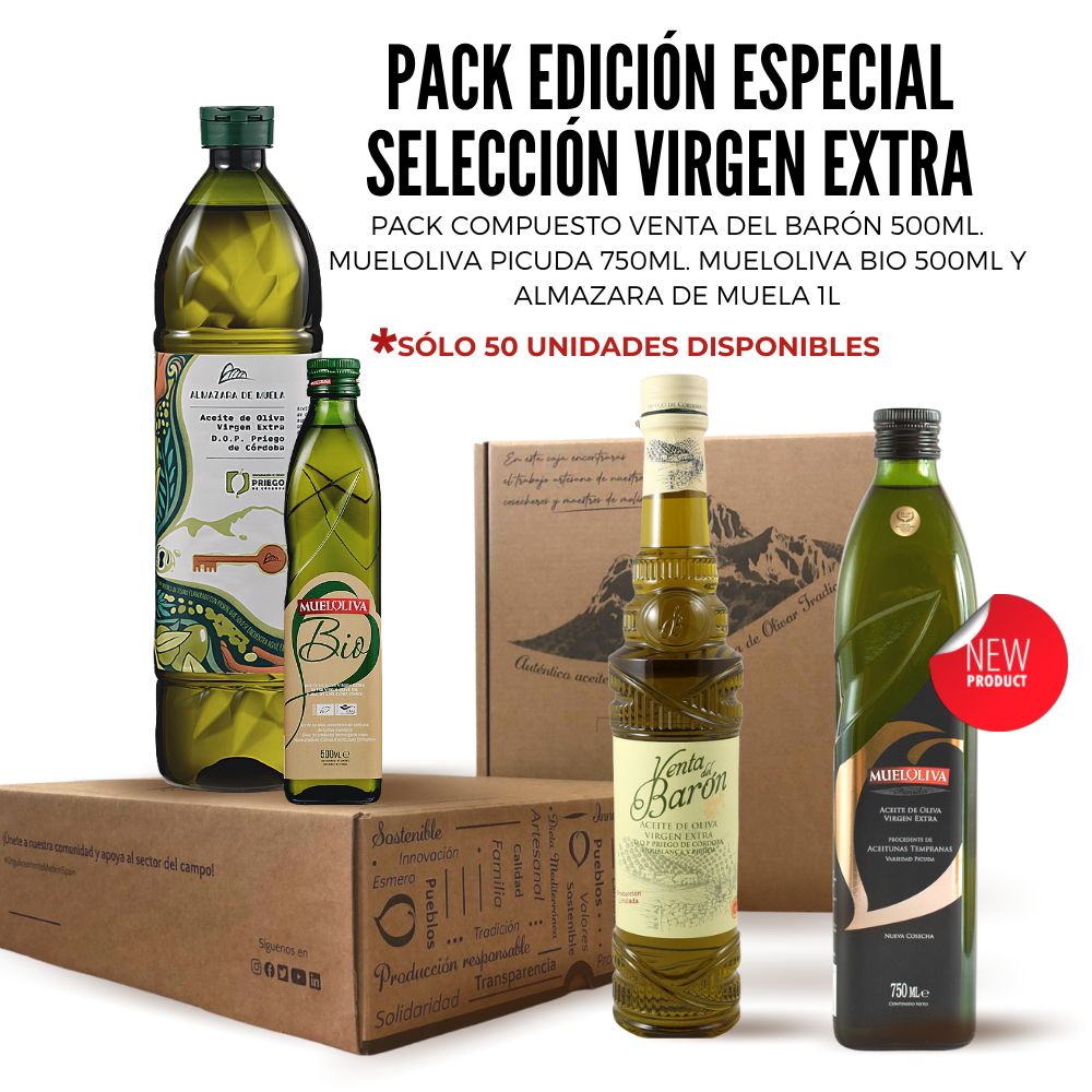 Pack Selección Virgen Extra, MUELOLIVA