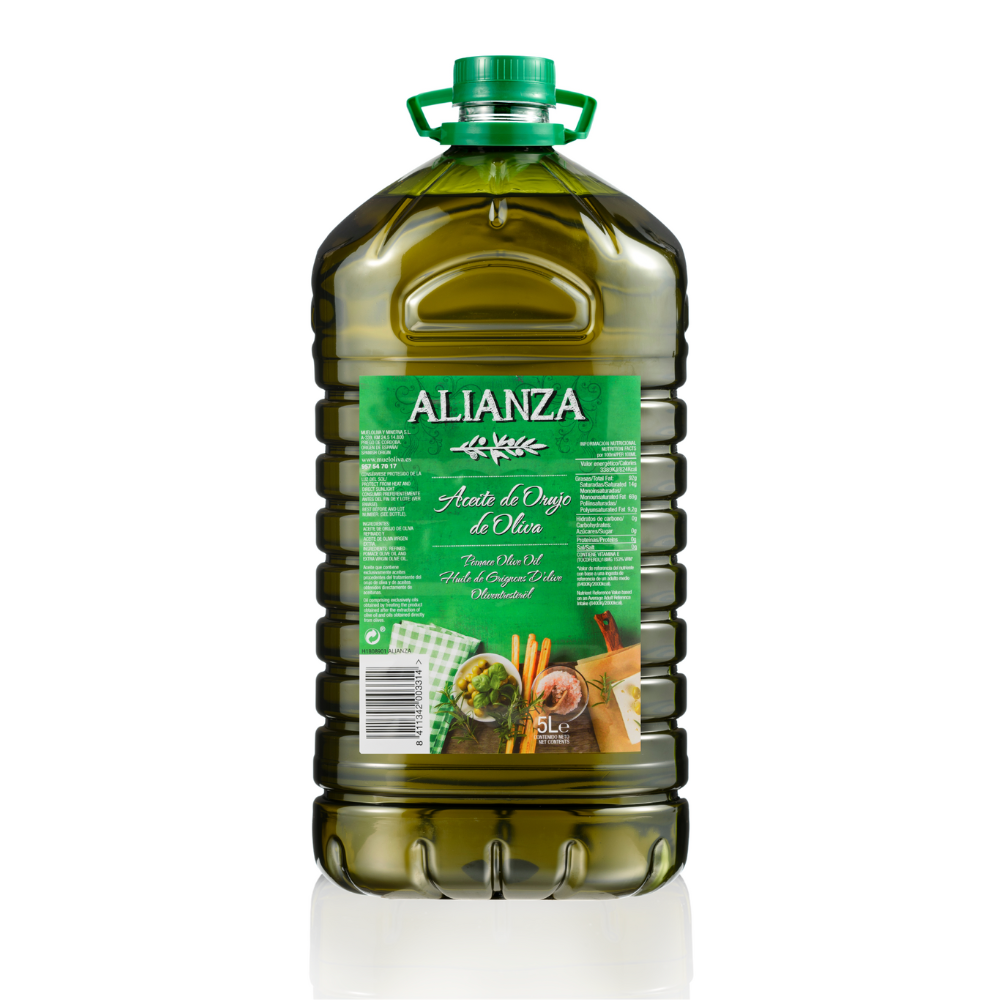 Aceite de Oliva Suave 0,4 - Garrafa 5l • Exclusivas La Capital